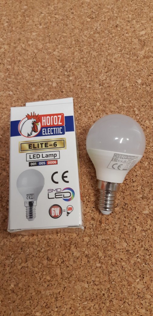 Лампа світлодіодна Horoz Elite-6 E14