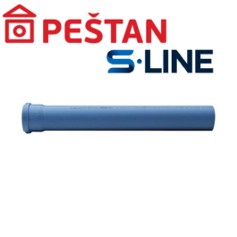 Труба каналізаційна низькошумна Peštan S-Line 110×2000мм