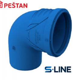 Коліно низькошумне Peštan S-Line 50×87,5°
