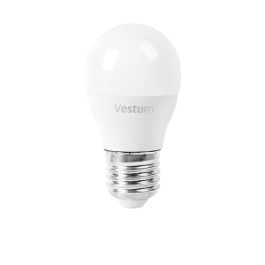 Світлодіодна лампа Vestum G45 6W 3000K E27